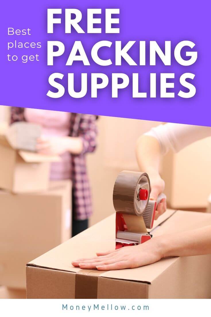 23 Places to Find Free Packing Supplies MoneyMellow